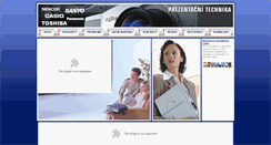 Desktop Screenshot of fast-projektory.cz